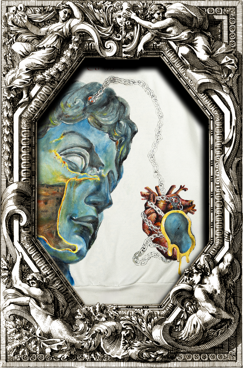 Rituale II "Dalì's dream" su tessuto