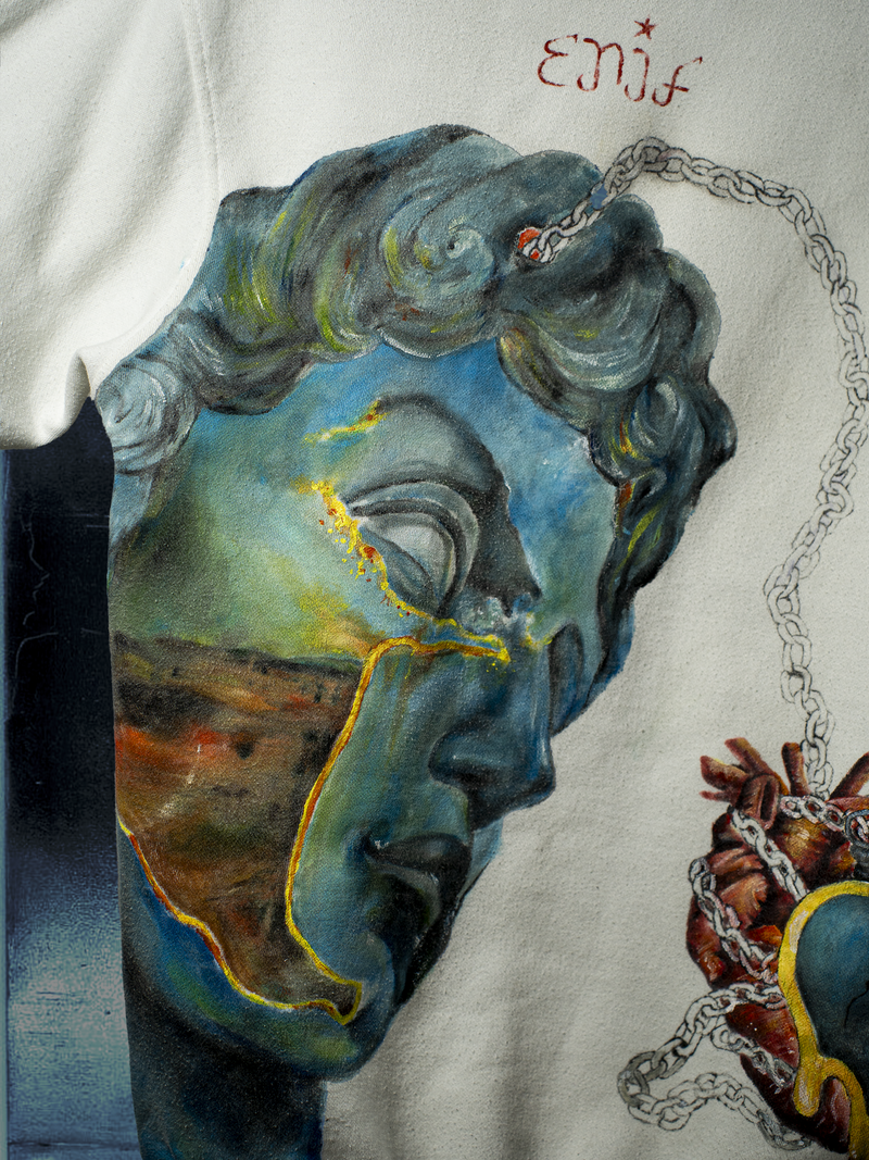Rituale II "Dalì's dream" su tessuto - Immagine 3