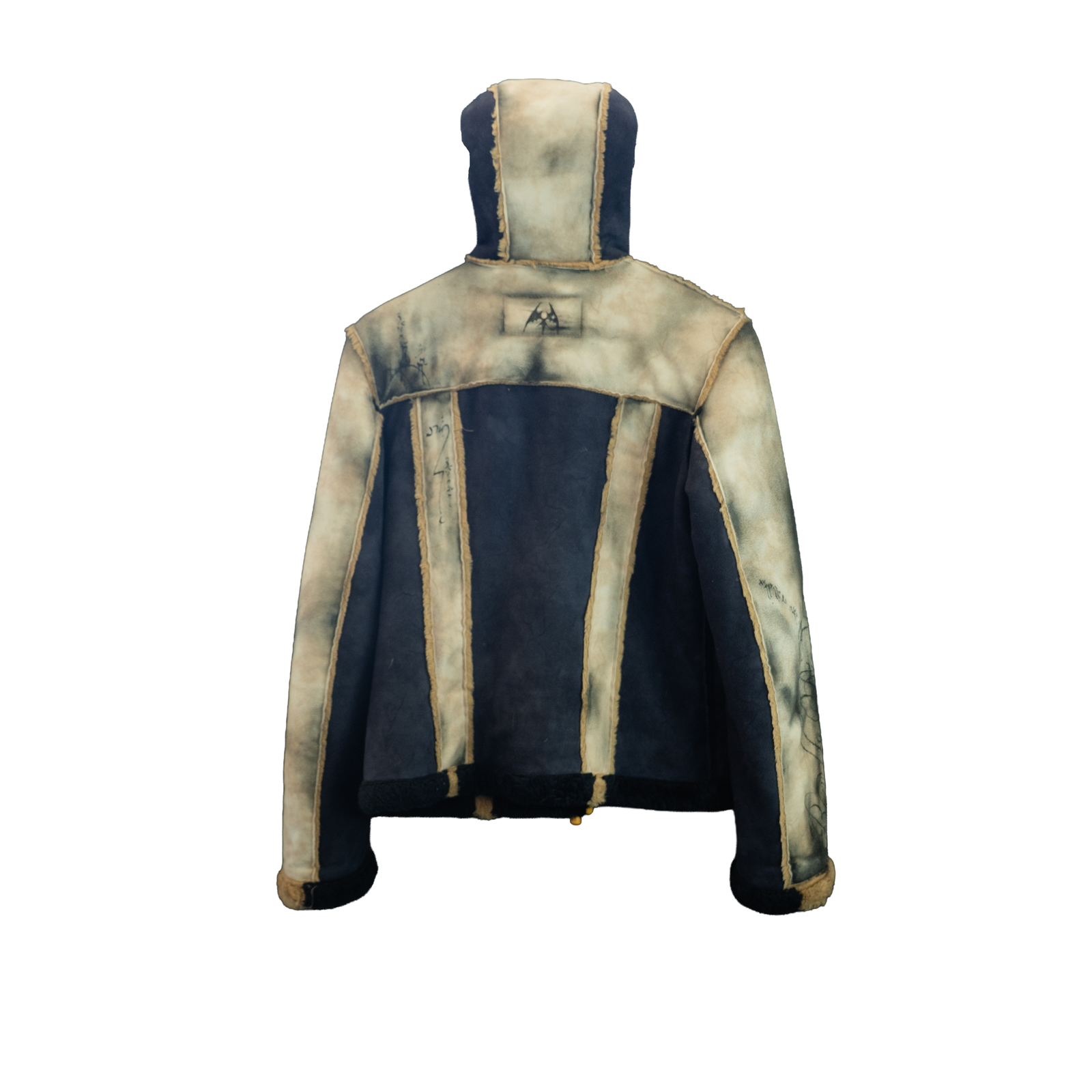 ENIF Leather Gilet Jacket - back full