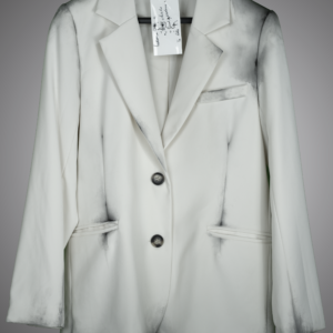 ENIF White Washed Suit - full front view