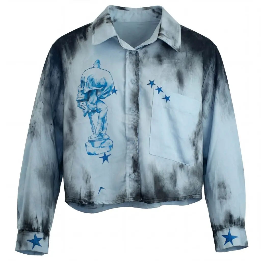 Cropped Ophilia Blues